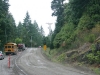 Baustelle auf Vancouver Island