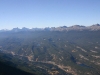 Jasper NP - Panorama vom Tal in Jasper