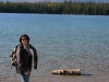 Jasper NP - Bettina am Lake Annette