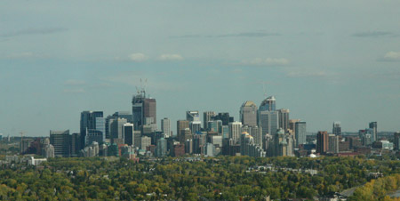 Skyline von Downtown Calgary