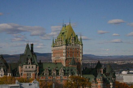 Das günstigste Zimmer kostet 250$ - Chateau Frontenac