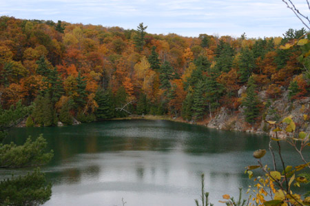 Pink Lake im Gatineau Park