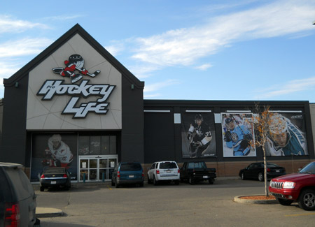 Hockeyshop in Edmonton