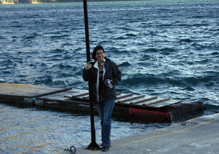 bettina am lake minnewanka