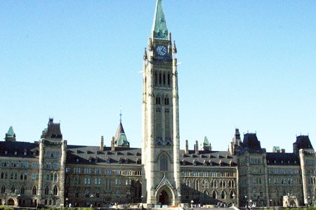 Parlament in Ottawa